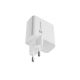 5. NATEC Ladegerät Ribera GAN 1x USB-A + 1x USB-C 45W Weiß NUC-2142