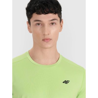 4. Schnelltrocknendes Herren-Trainingsshirt 4F 4FWAW25TFTSM1521-42S