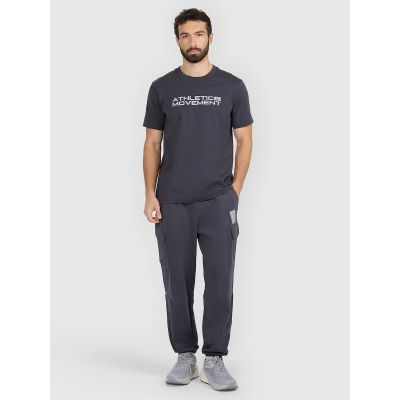 7. Herren-T-Shirt mit Aufdruck, regulär, Größe 4F 4FRAW25TTSHM3384-22S