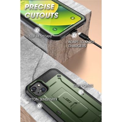 11. Supcase Unicorn Beetle Pro Hülle für iPhone 14 Plus – grün