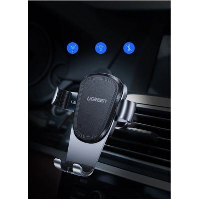 3. Ugreen Auto Schwerkrafthalter für Luftzufuhr Lüftungsgitter grau (50564)
