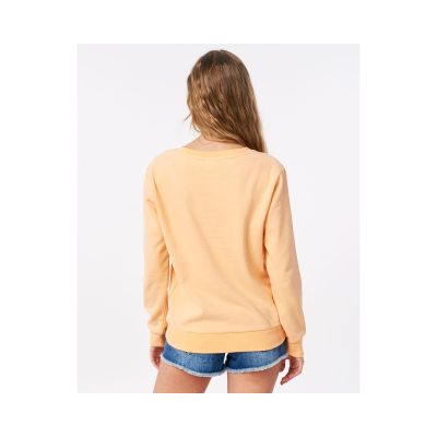 7. RIP CURL Re-Entry Crew Sweatshirt - Hellorange