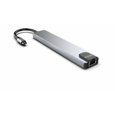 2. Inca ITPC-7T USB-Typ-C-Hubs und -Konzentratoren 1000 Mbit/s Aluminium