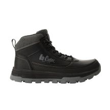 Lee Cooper Herren-Wintersportschuhe, schwarze gefütterte Stiefeletten