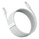 4. Baseus Simple Wisdom Lightning / USB-C Kabel 20W 1,5 m 2 Stück - Weiß