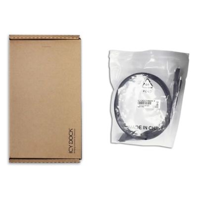 4. Internes SAS-Kabel ICY Dock MB206L-B – 8i Slim SAS (SFF-8654) (M) auf 4i OCuLink (SFF-8611) – 50 cm – für ToughArmor MB699VP-B V2, MB699VP-B V3, MB720MK-B V2, MB852M2PO-B