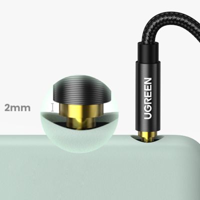 6. Ugreen Audiokabel AUX Miniklinke gerade 3,5 mm 5m blau (AV112)