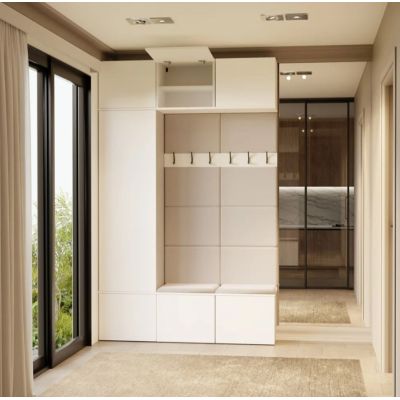 8. GARDEROBE HAGA III 1SZ2W WEISS