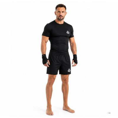 9. Schwarzes Herren-Kompressionsshirt COMBATWEAR | DBX Bushido