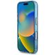 5. Guess IML Metal Glitter 4G Circle Triangle MagSafe Case für iPhone 16 - Blau