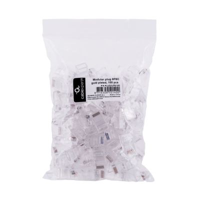 5. GEMBIRD RJ45-Stecker (100 Stück) Kat. 5E, UTP, 8P8C