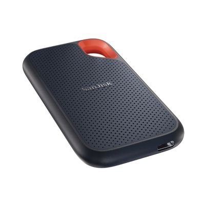 4. SanDisk Extreme Portable externe SSD-Festplatte (4 TB; USB 3.2; 1050 MB/s; SDSSDE61-4T00-G25)