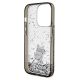 7. Karl Lagerfeld Liquid Glitter Choupette Hülle für iPhone 14 Pro – transparent