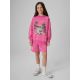 3. Lockerer Mädchen-Sweatshirt ohne Kapuze 4F 4FJRSS26TSWSF2970-54S