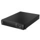 Rack-USV 3000 VA/2700 W, 220 V/50 Hz, drehbares TFT-LCD-Display, SNMP/USB/RS232/EPO, RJ45-Schutz, VRLA 6×9 Ah, 72-V-Bus, externer Batterieanschluss Anderson SB50, 2×CEE 7/3, IEC C19, IEC C20, USB-AB-Kabel, RS232 DB9, CEE-IEC-Netzteil ALANTEC