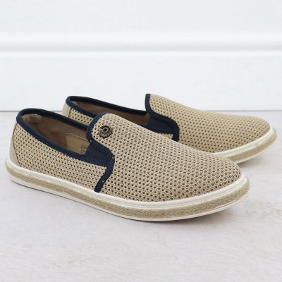 2. Herren-Espadrilles zum Hineinschlüpfen, beige, Bugatti 321-ASP61-6900