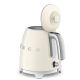 35. SMEG KLF05CREU Mini-Creme-Wasserkocher mit 0,8 l Fassungsvermögen
