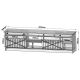 GRANERO TV-Schrank 200x56,7x35 weiß/weiß glänzend