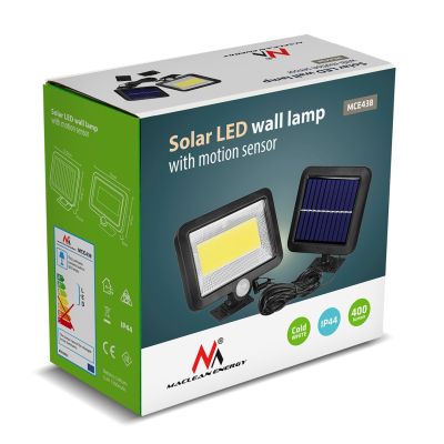 3. MACLEAN Solar-LED-Flutlicht mit Sensor MCE438
