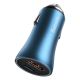 4. Baseus Golden Contactor Pro Quick Charger Auto Ladegerät USB Typ C / USB 40 W Power Delivery 3.0 Quick Charge 4+ SCP FCP AFC + USB Typ C - Lightning Kabel blau (TZCCJD-03)