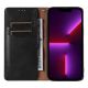 8. Magnet Strap Case für Samsung Galaxy S23+ Flip Wallet Mini Lanyard Stand Schwarz