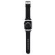 2. Karl Lagerfeld 3D Rubber Karl Head Strap für Apple Watch 42/44/45/49 mm – Schwarz