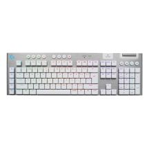 Logitech G G915 X Lightspeed Gaming-Tastatur USB + RF Wireless + Bluetooth QWERTZ Amerikanische/Internationale Tastatur Weiß