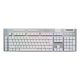Logitech G G915 X Lightspeed Gaming-Tastatur USB + RF Wireless + Bluetooth QWERTZ Amerikanische/Internationale Tastatur Weiß