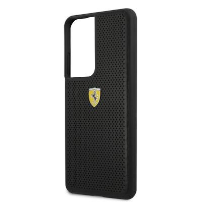 6. Ferrari FESPEHCS21LBK S21 Ultra G996 schwarz/schwarz Hardcase On Track Perforated