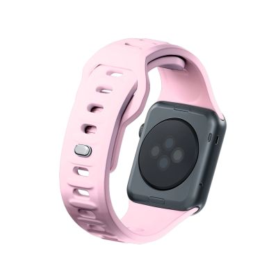 6. 3mk Silikon- Watch für Apple Watch 42/44/45/49 mm – Pink