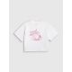 5. Mädchen-Baumwoll-T-Shirt 4F 4FJRSS26TTSHF3983-11S