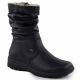 Wasserdichte Damen-Ankle-Boots aus Leder mit Membranisolierung RIEKER Z7171-01