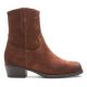 16. Braune Damen-Cowboystiefel aus Leder, Sergio Leone BT284-S