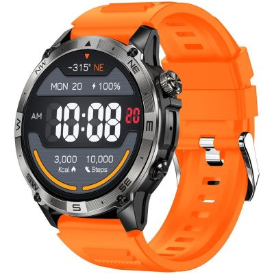5. Smartwatch Gravity Schwarzes Armband + Armband GT46-4