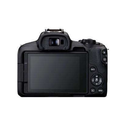 3. Canon EOS R50, Schwarz + RF-S 18-45mm F4.5-6.3 IS STM Kit, spiegellose Kamera, 24,2 MP CMOS, 6000 x 4000 Pixel, Schwarz