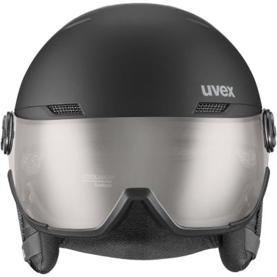 2. UVEX Wanted Visor pro V Skihelm, schwarz matt
