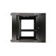 9. Extralink - 19" 12U 600x600 AZH Schwarzer Wandschrank