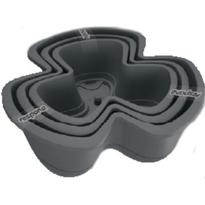 8. Vertikaler Gartenkaskadentopf – Anthrazit