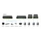 8. LevelOne KVM-0421 KVM-Switch Schwarz, Grün