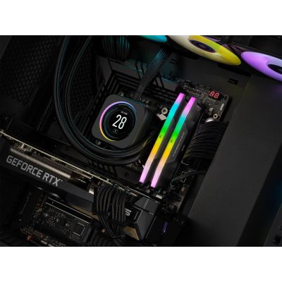 5. DDR5-RAM 32 GB PC 6000 CL38 CORSAIR KIT (2x16 GB) VENGEANCE RGB (Einzelhandel)