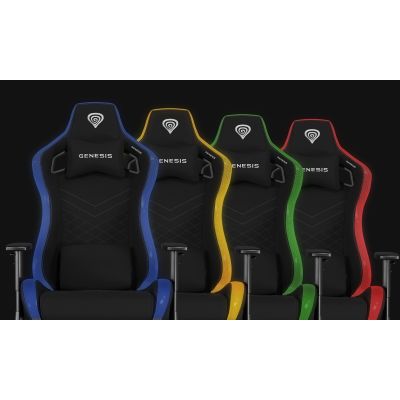 9. GENESIS NFG-2247 Gaming-Stuhl – Gaming-Stuhl mit gepolstertem Sitz