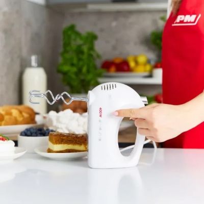 7. MPM MMR-25 Handmixer weiß 400W