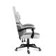 19. Huzaro Force 4.4 Grauer Mesh-Gaming-Stuhl
