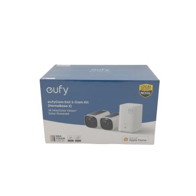 7. Eufy eufyCam E40 2-Kamera-Set + HomeBase S280 Outdoor-IP-Sicherheitskamera 2688 x 1520 px Wand