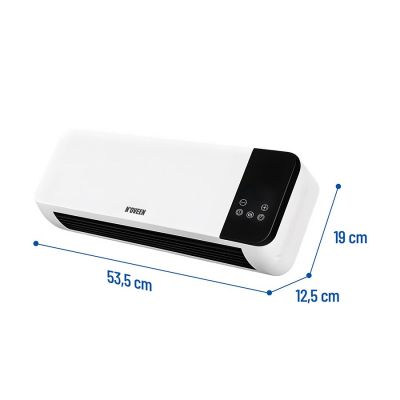 3. NOVEEN HC1200 LED-Luftschleier + Fernbedienung