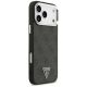 4. Guess 4G Triangle Logo MagSafe Hülle für iPhone 17 Pro Max / 18 Pro Max - Schwarz & Silber