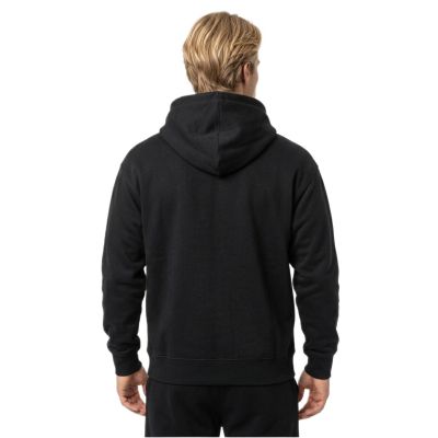 5. Air Jordan Brooklyn Fleece-Kapuzenpullover mit durchgehendem Reißverschluss, Schwarz - IB7908-011