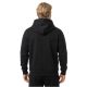 5. Air Jordan Brooklyn Fleece-Kapuzenpullover mit durchgehendem Reißverschluss, Schwarz - IB7908-011