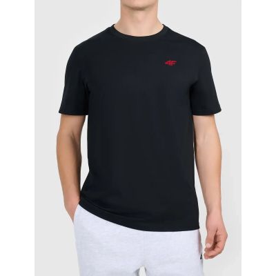 Herren-T-Shirt mit Aufdruck 4F 4FWAW26TTSHM3578-020S