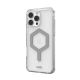 4. UAG Urban Armor Gear Plyo MagSafe Hülle für Apple iPhone 16 Pro Max, Eis (Transparent)/Silber